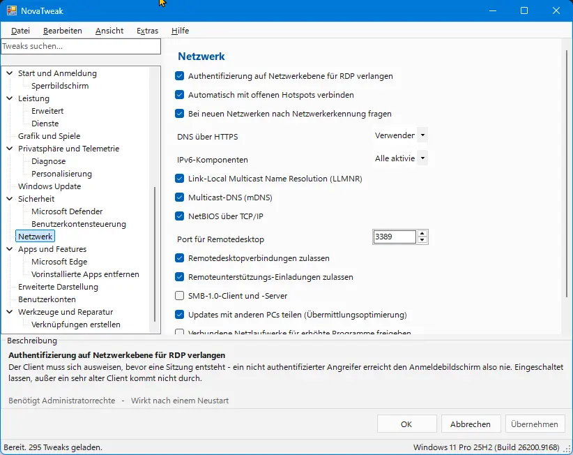 NovaTweak: Tweak UI für Windows 11 - Vollversion