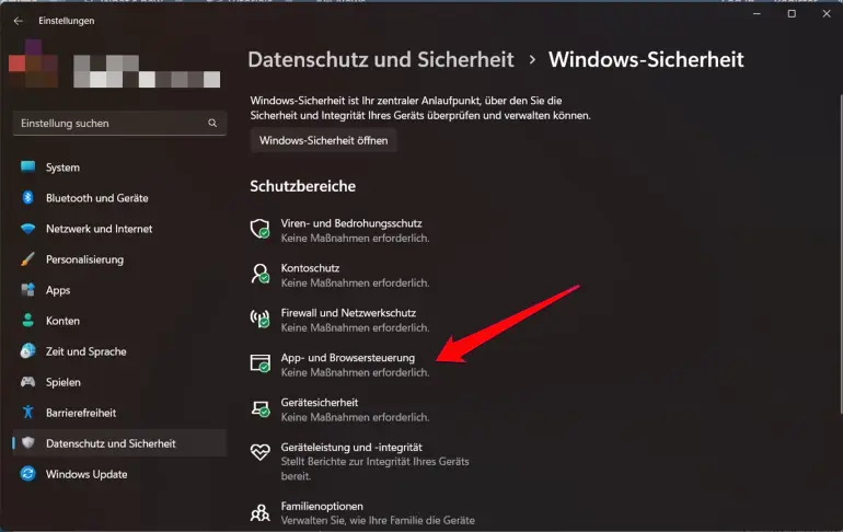 Schritt 4: App- und Browsersteuerung